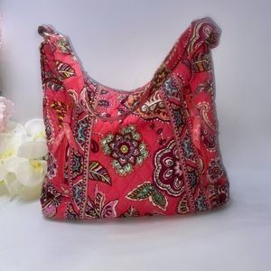 Vera Bradley Shoulder Bag Pink Medium
